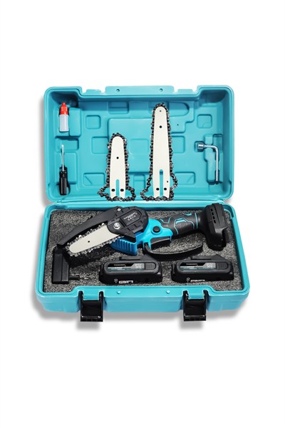 STAHLKRAFT STH 6290 M Çift Pala 21V Yağlı Akülü Dal Budama Testeresi