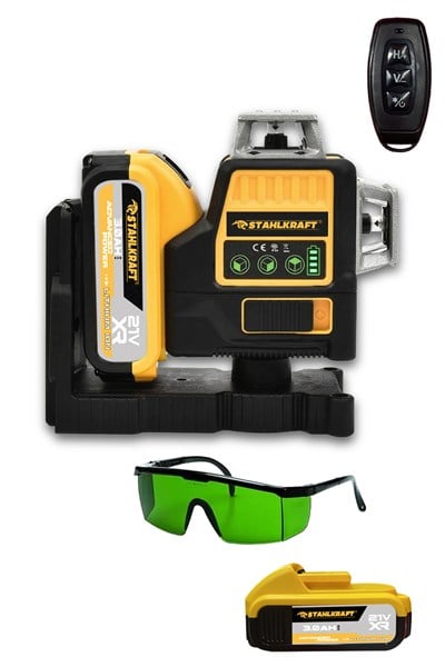 STAHLKRAFT STH 8852 S Akülü Lazer Hizalama Cihazı 12V 360°
