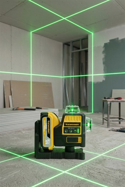 STAHLKRAFT STH 8852 S Akülü Lazer Hizalama Cihazı 12V 360°