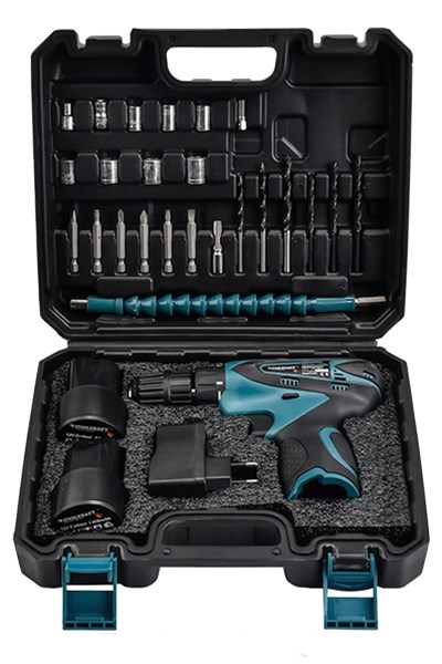 STAHLKRAFT STH 9150 Lion Armut Batarya Metal Şanzuman Çift Akülü Vidalama 24 Adet Set Hediye