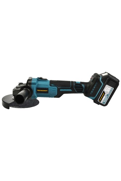 STAHLKRAFT STH 9895 M 21V Kömürsüz Dijital Göstergeli Akülü Spiral Taşlama (125mm)
