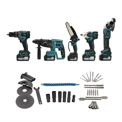STAHLKRAFT STH 9945 M 5li Set Matkap & Taşlama & Hilti & Somun Makinesi & Budama 