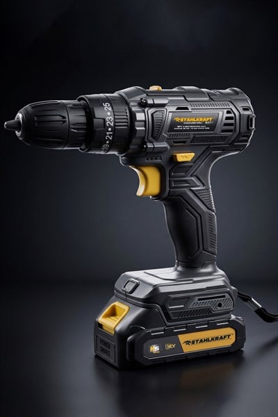 Stahlkraft H15 2103 Darbeli Vidalama Matkap 12V 24 Parça Uç Seti Hediyeli