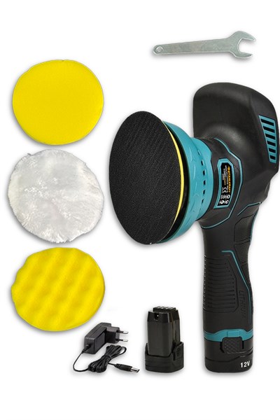 STAHLKRAFT STH 5142 12 V Akülü Devir Ayarlı ı Orbital Polisaj