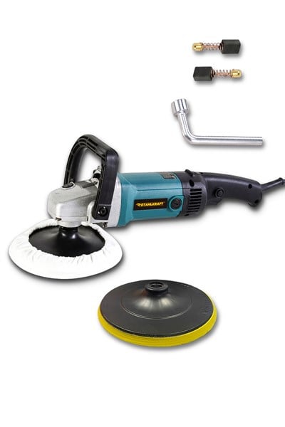 STAHLKRAFT STH 5161 M 1200W 180 mm 6 Kademe Devir Ayarlı Polisaj Makinesi 