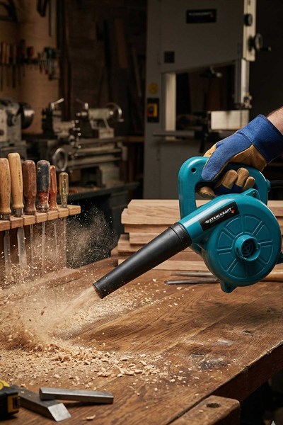 STAHLKRAFT STH 5582 High Power 6 Kademe Devir Ayarlı Elektrikli Hava Üfleme – Emme Makinesi (Blower)