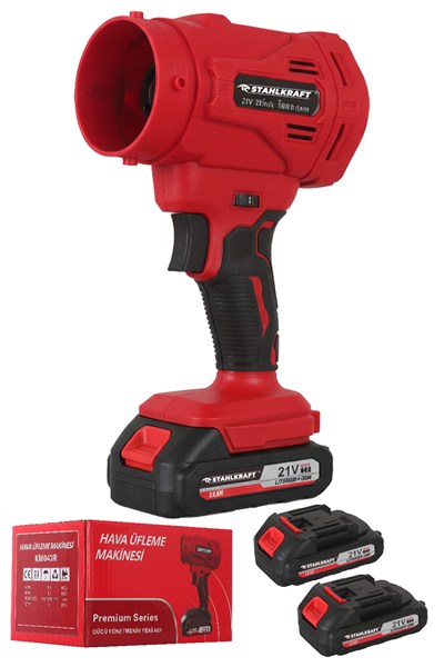 STAHLKRAFT STH 5593 High Power 6 Kademe Devir Ayarlı Akülü Hava Üfleme – Emme Makinesi (Blower)