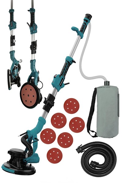 STAHLKRAFT STH 5833 M  850W 215mm Teleskopik Elektrikli Alçı Zımpara Makinesi