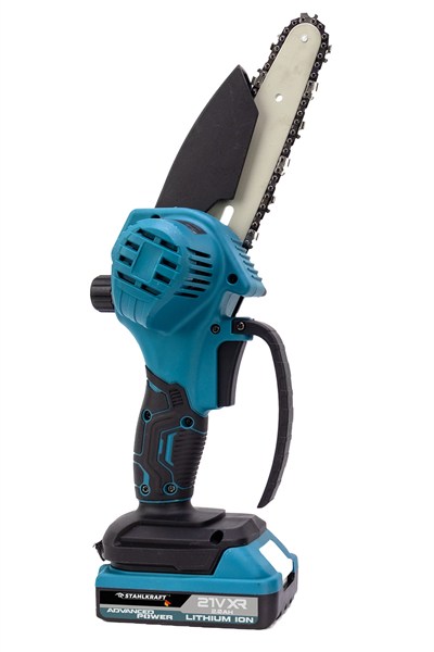 STAHLKRAFT STH 6290 Çift Pala 21V Yağlı Akülü Dal Budama Testeresi