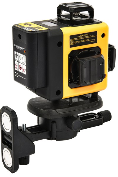 STAHLKRAFT STH 8859 S 21V Çift Akülü 16 Köşe 360° Otomatik Hizalamalı Lazer
