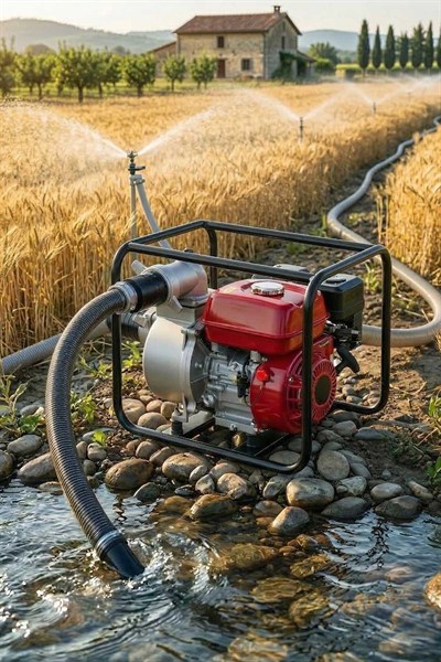 STAHLKRAFT STH 8972 3 Parmak Benzinli Su Motoru 9,8 Hp Metal Şanzıman