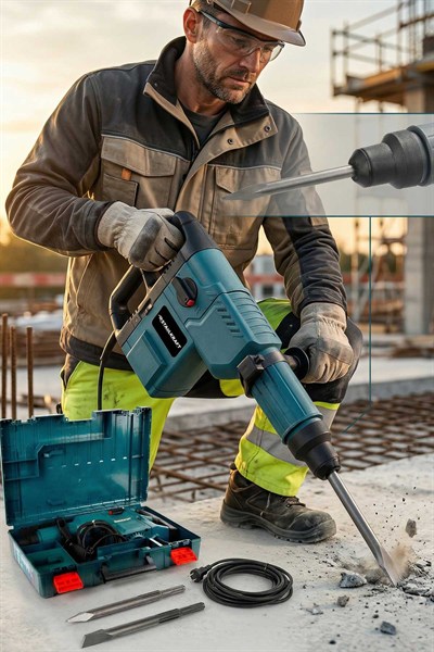 STAHLKRAFT STH 9783 M Profesyonel 11 KG 1500 W Kırıcı Delici Hilti
