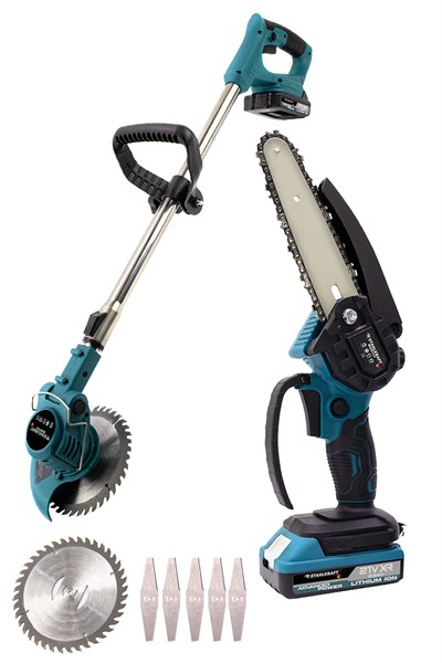 STAHLKRAFT STH 9982 21 V Dal Budama ve Akülü Tırpan