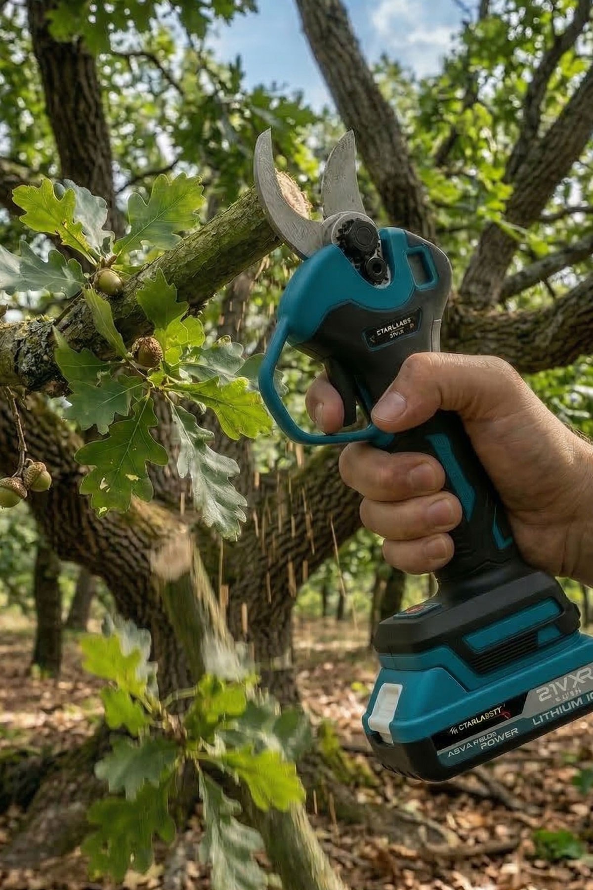 STAHLKRAFT STH 9981 Akülü Budama Makası, Dal Budama Testeresi ve