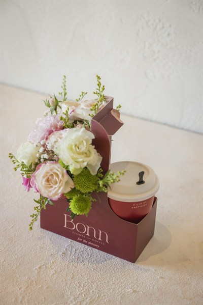 Takeaway Coffee With Flower