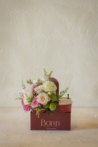 Takeaway Coffee With Flower