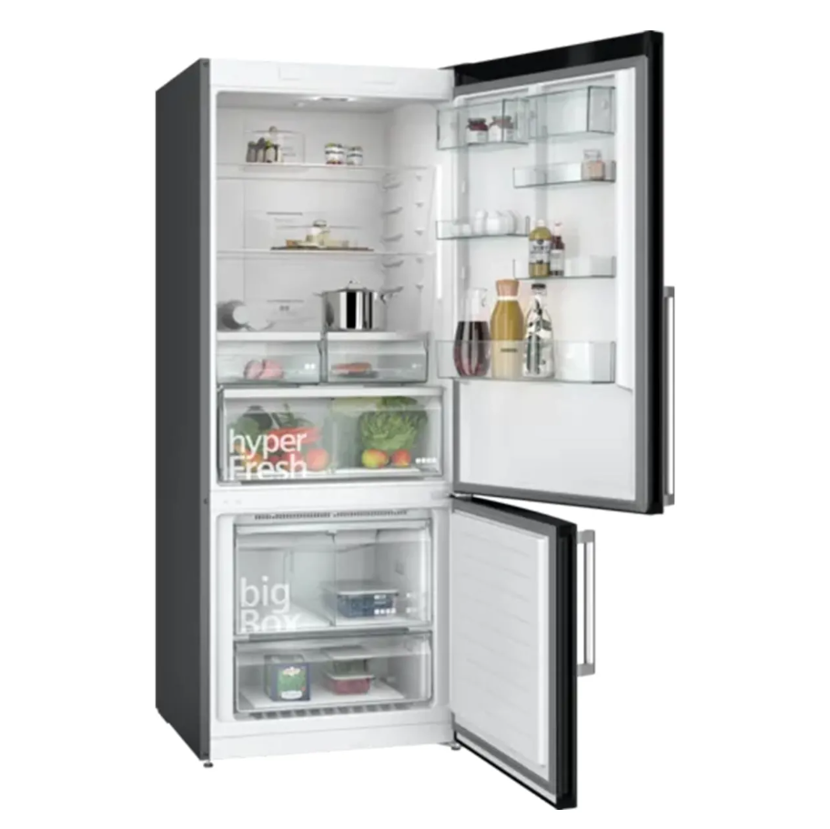 Siemens KG76NCXE0N XL BlackSteel NoFrost Buzdolabı