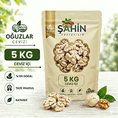 Oğuzlar 77 Cevizi (CEVİZ İÇİ) 5 kg