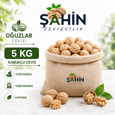 Oğuzlar 77 Cevizi (KABUKLU) 5 KG