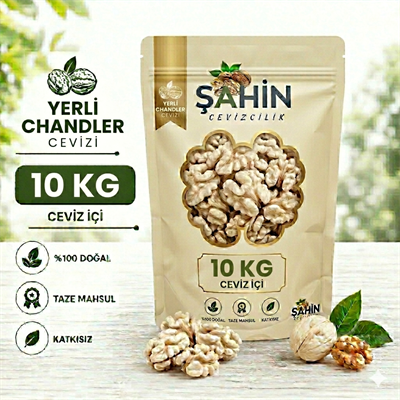 Yerli Chandler Cevizi (CEVİZ İÇİ) 10 kg