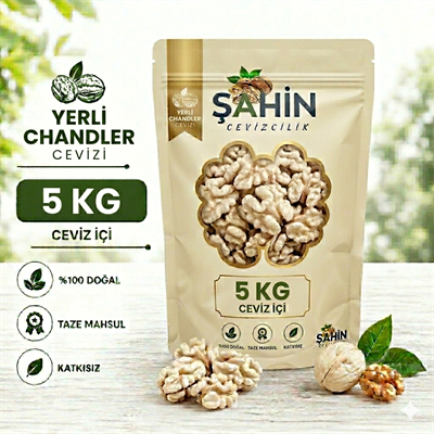 Yerli Chandler Cevizi (CEVİZ İÇİ) 5 kg