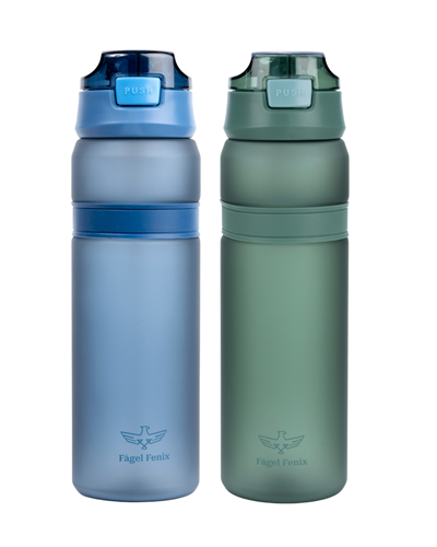 Prasinous Matte 850 ml & Gentian Matte 2in1 Tritan Matara Seti