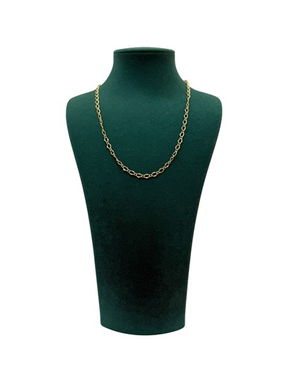 14 K Gold Renk İncecik Zincir VIP Kolye (42 CM)