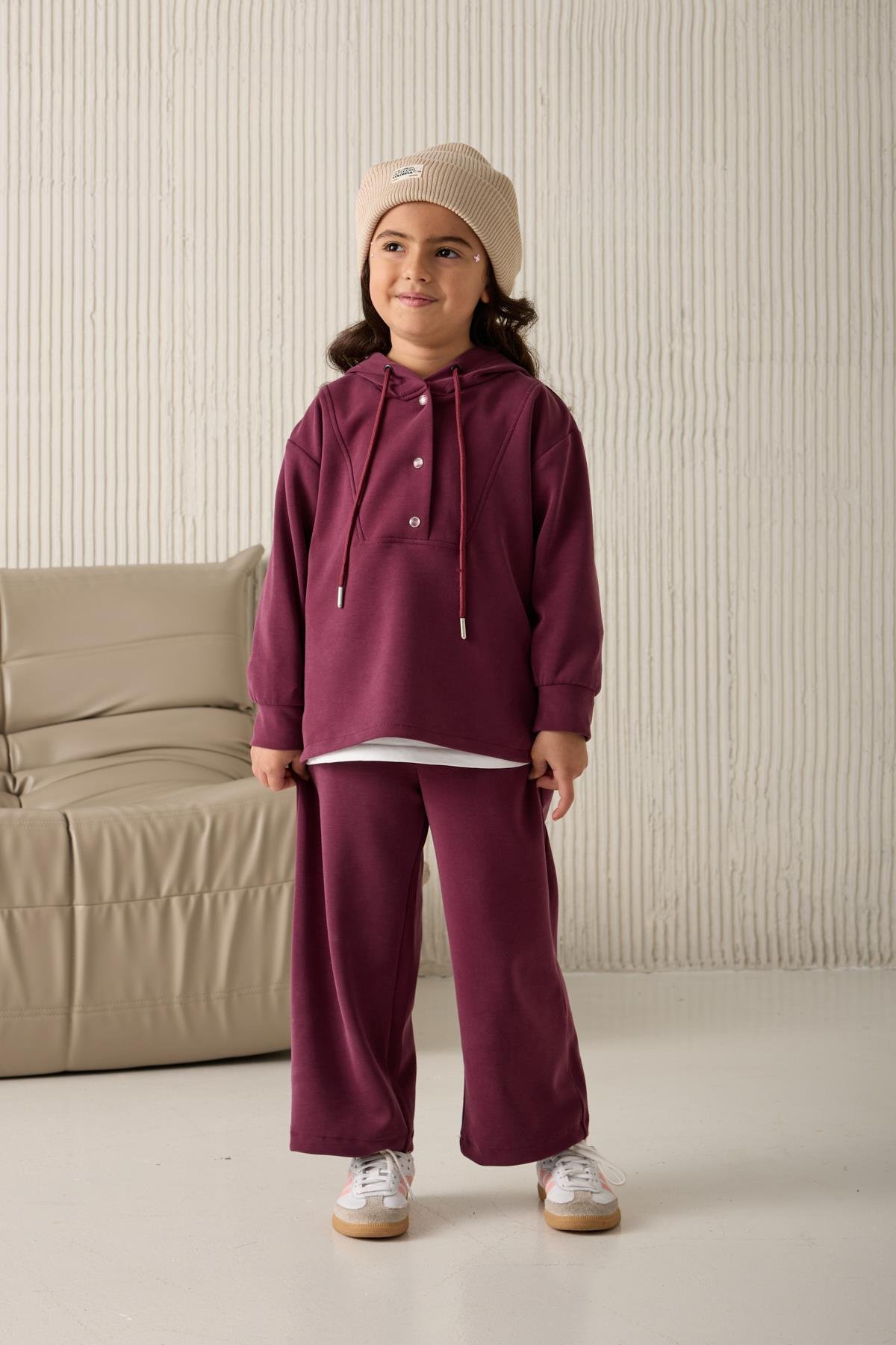 Çıtçıtlı takım Mürdüm