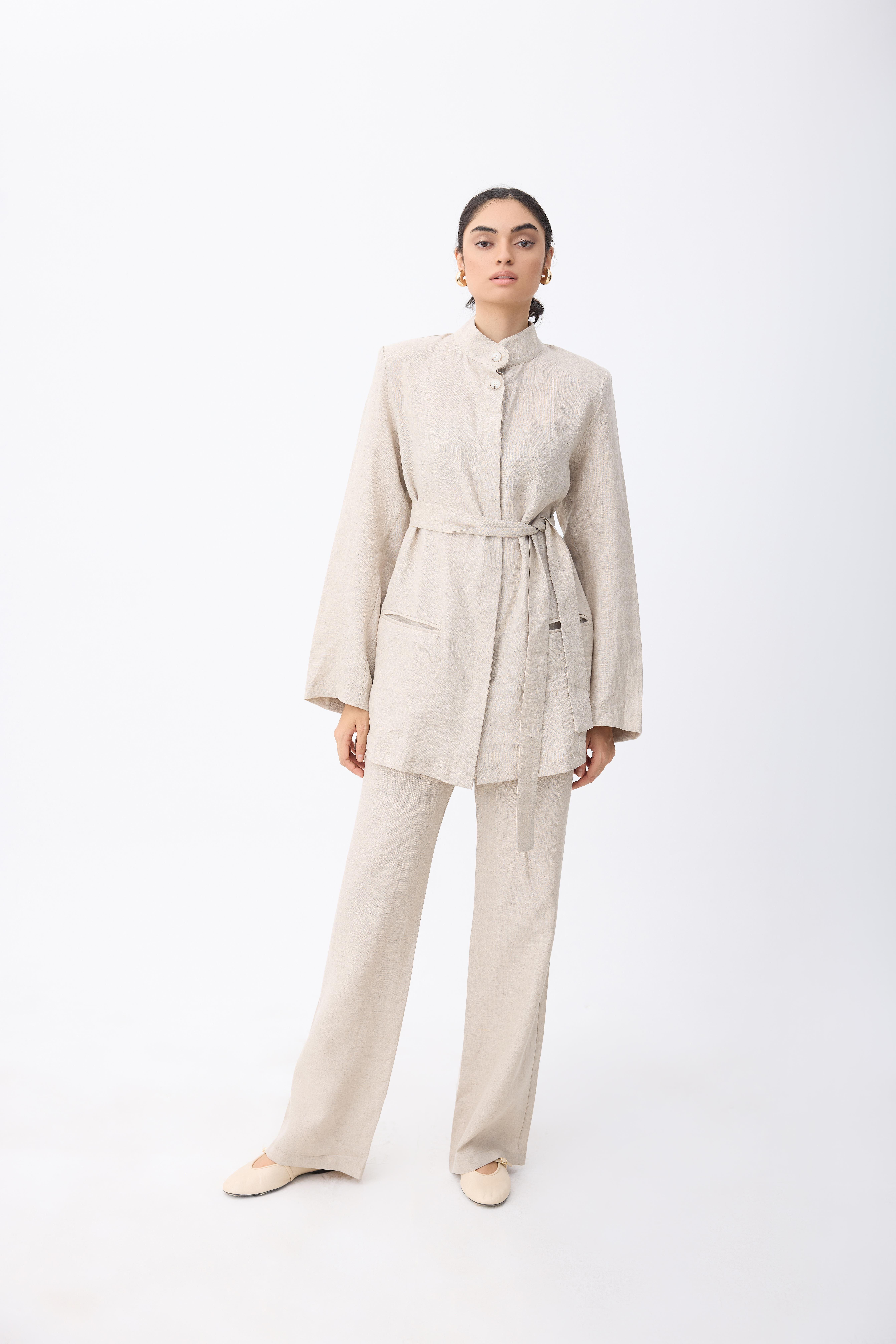 Natural Nova Keten Takım