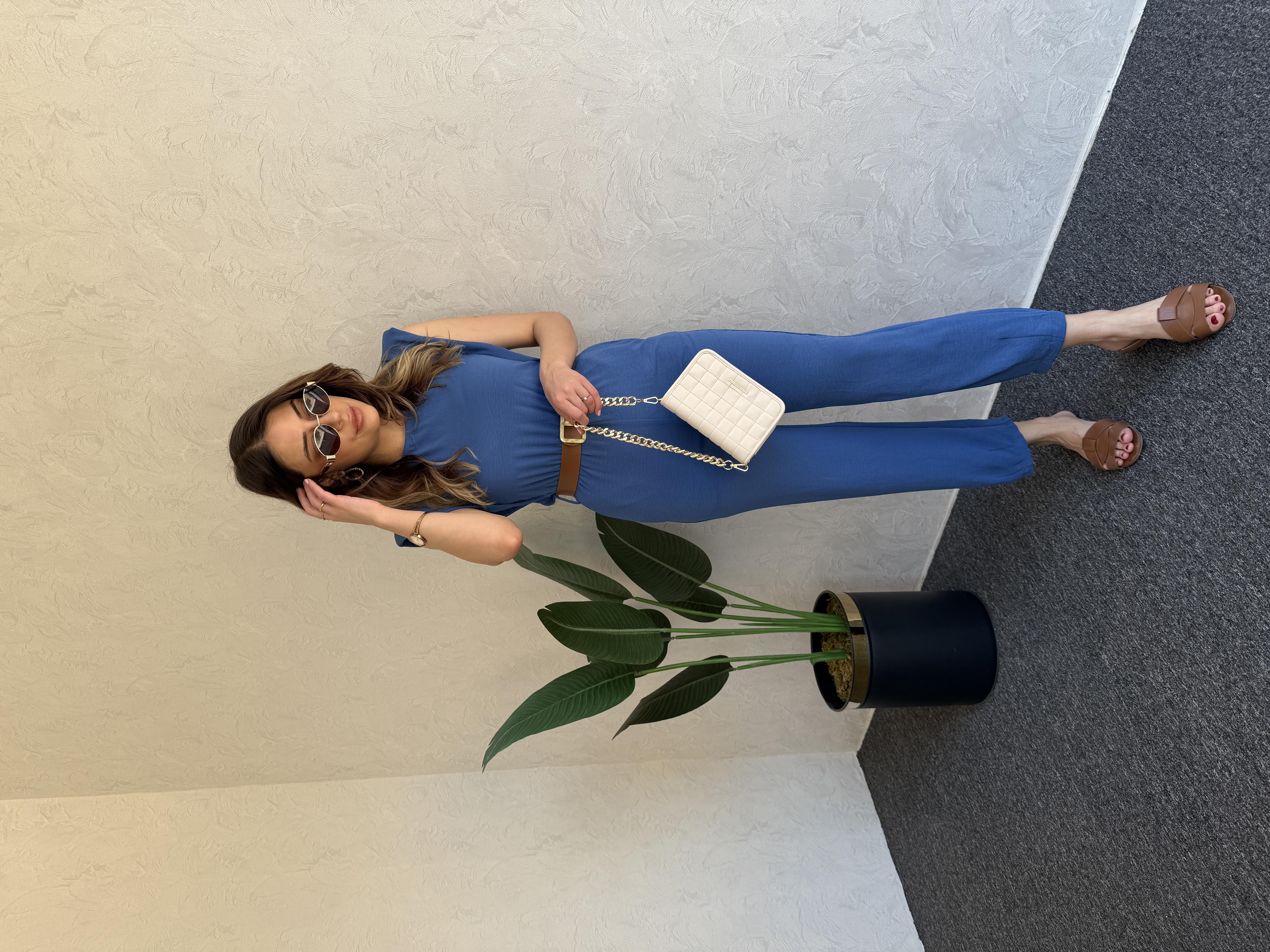 Kemerli Tulum Mavi - 1046