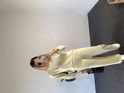 Basic Eşofman Takım Sarı - 1065