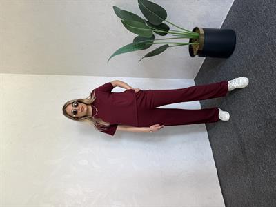 Modal Eşofman Takım Bordo - 1040