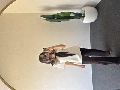 Omuz Bağlama Detay Modal TakımKahverengi - 1113