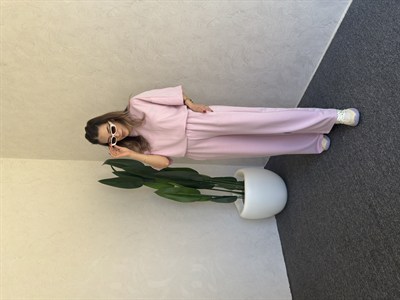 Taşlı Orj Takım Pembe - 1112