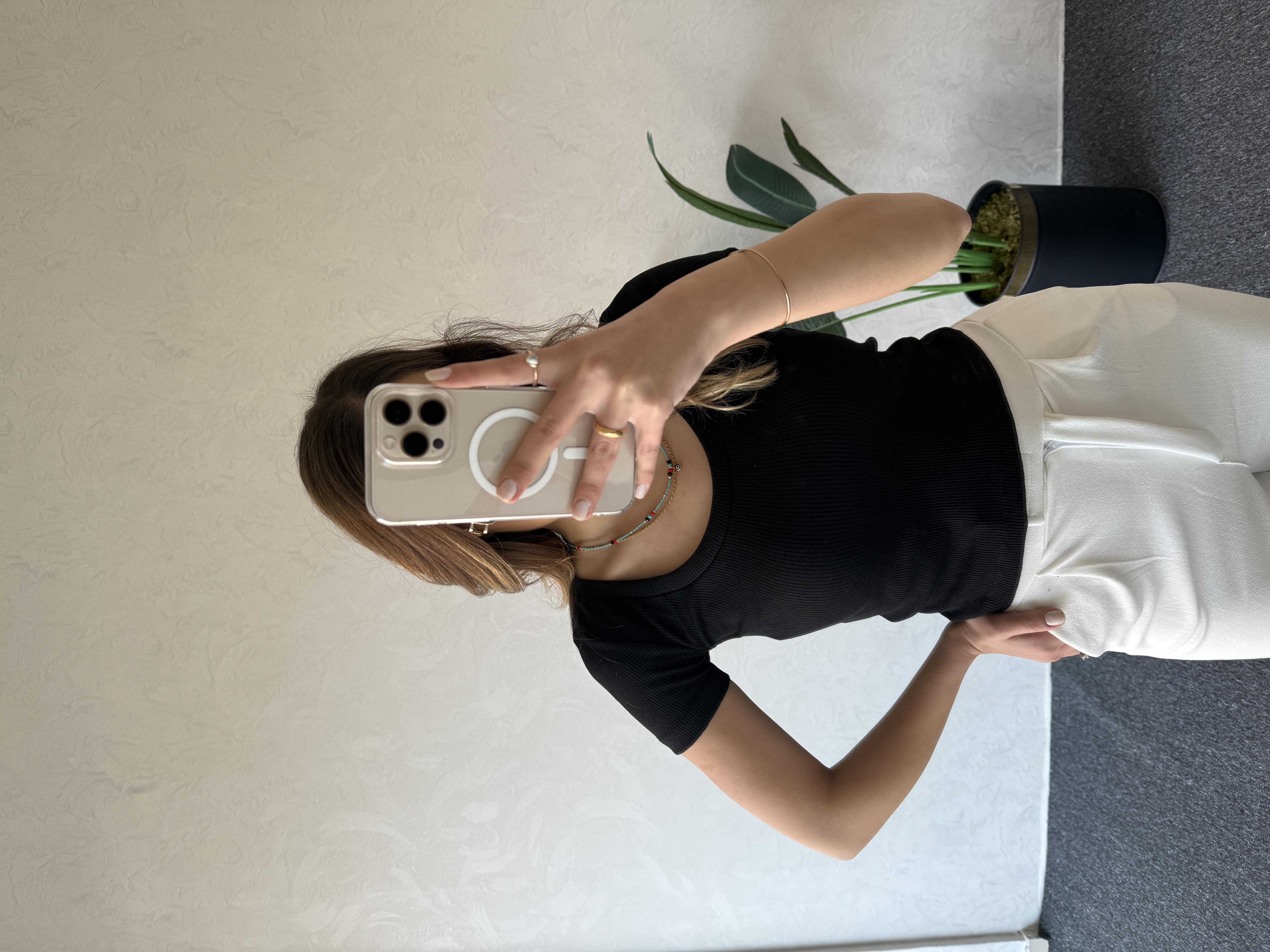 Kaşkorse Basic Tshirt Siyah - 1024