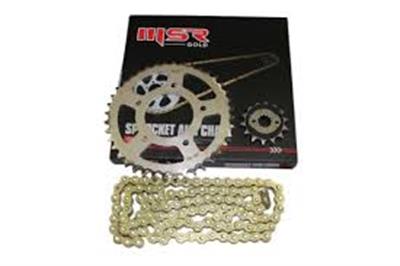 CF-NK 250-SR250 14T-40T-520HO-106BAKLA ZİNCİR DİŞLİ SETİ GOLD