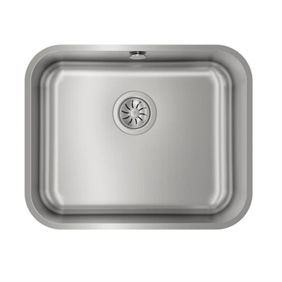 Teka BE 50.40 1B Evye, Paslanmaz Çelik, Tezgah Altı, 50x40 cm