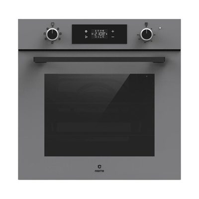 Narte NT-OV401S Ankastre Fırın, Gri Renk, 73 L, 60 cm