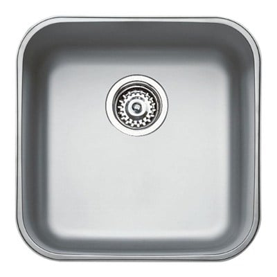 Teka BE 40.40 1B Çelik Evye, Mikroketen Yüzey, Tezgah Altı, 43x43 cm