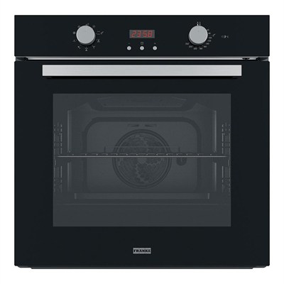 Franke Smart Linear FSL 86 H BK Nero Ankastre Fırın, Siyah, Turbo
