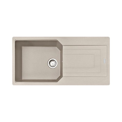 Franke UBG 611-100 Granit Evye, Sahara Renk, Tezgah Üstü, Çift Yönlü Damlalık, 100x50 cm