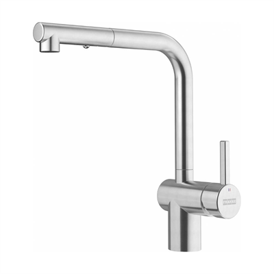 Franke Atlas Neo Slim Sprey Batarya, Çelik Renk, Spiralli Başlık