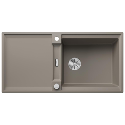 Blanco ADIRA XL 6 S Granit Evye, Tartufo Renk, Tezgah Üstü, Çift Yönlü Damlalık, 100x50 cm