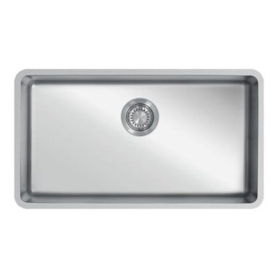 Ukinox ME 745 Paslanmaz Çelik Evye, Tezgah altı, 74,5x40 cm