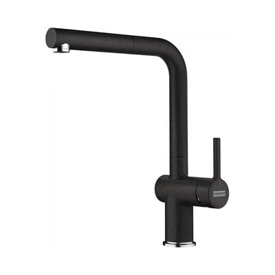 Franke Active Plus Doccia Mutfak Armatürü, Nero, Siyah, Spiralli Başlık