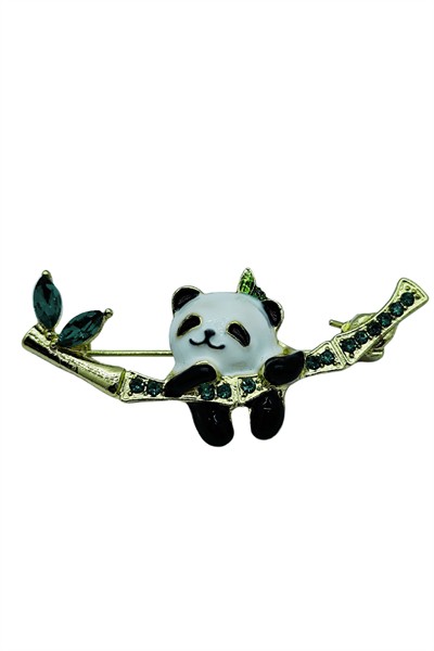 Bambu Sevdalısı Panda Broş