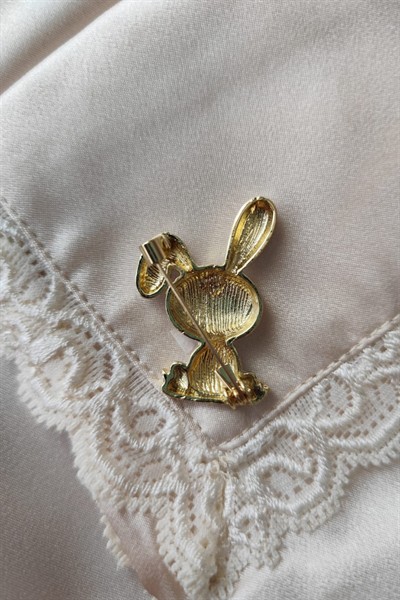 BunnyCharm Tavşan Broşu