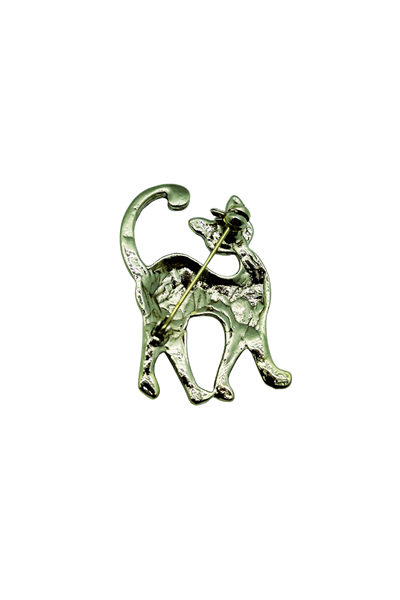 Gece ve Gündüzün Uyumu: Siyah Beyaz Kedi Broş