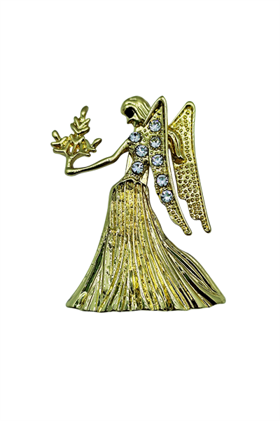 GracefulVirgo Başak Broşu