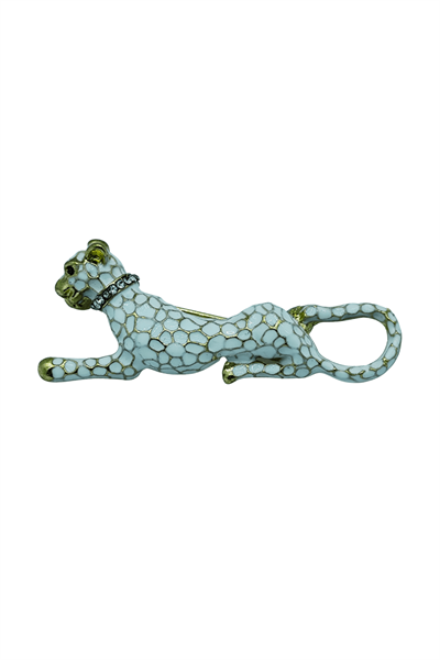 Kibele Leopar Broş Yaka Iğnesi